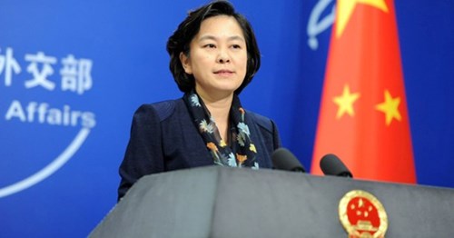 Bà Hoa Xuân Oánh, người phát ngôn Bộ Ngoại giao Trung Quốc lại tiếp tục cái gọi là "thiện chí" của Bắc Kinh sau chuyến đi Việt Nam của ông Dương Khiết Trì hòng đánh lạc hướng dư luận.