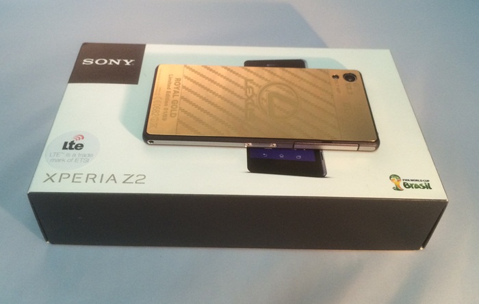 Dien thoai Sony Experia Z2 ma vang|Điện thoại mạ vàng 24K