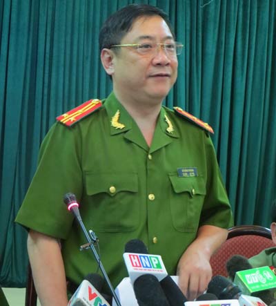 Thượng tá Võ Hồng Phương – Phó phòng CSHS Công an thành phố Hà Nội  chính thức khẳng định đã tìm thấy xác chị Huyền.
