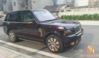 Range Rover 24K gold plated, siêu xe mạ vàng tại Việt Nam