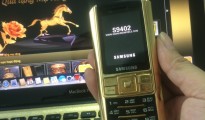 Samsung Ego S9402 mạ vàng 24K, Samsung Ego Gold plated in Vietnam