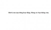 Đến hơn 22h đêm 24.10 thì trang haivl.com không còn hoạt động