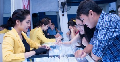 Giá vàng SJC tại PNJ ngày 13/8/2015